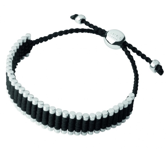 Links of London black bracelet authentic